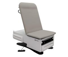 FusionONE Model 3002 Power Exam Chair with Stirrups, Smoky Cashmere
