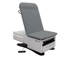FusionONE Model 3002 Power Exam Chair with Stirrups, True Graphite