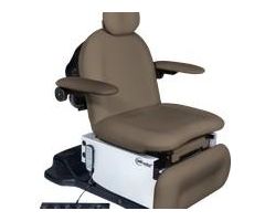 power4010p Head-Centric Procedure Chair, No Stirrups, Chocolate Truffle