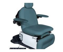 power4010p Head-Centric Procedure Chair, No Stirrups, Lakeside Blue