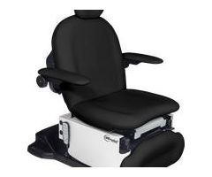 power4011 Ultra Procedure Chair with Stirrups, Classic Black