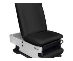 power100+ Exam Table with Power High-Low and Power Back, Classic Black