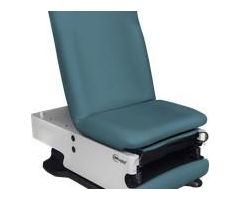 power100+ Exam Table with Power High-Low and Power Back, Lakeside Blue