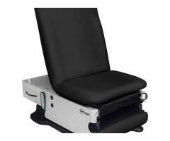 power200+ Exam Table with Power High-Low and Power Back, Classic Black