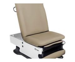 power100 Exam Table with Power High-Low and Manual Back, Creamy Latte