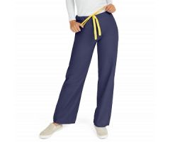AngelStat Unisex Reversible Scrub Pants with Drawstring Waist, Navy, Size 3XL, Angelica Color Code