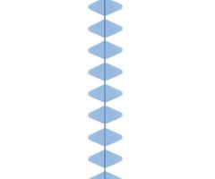Clearline CT Scar Markers, 1.0 mm Semi-Lucent Line, 336 cm Per Box. Non-Metallic, specifically formulated to eliminate scatter in CT applications.
