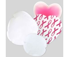 Mammo Spee-D-Cool Cold Pack Heart Shape With Printed Sleeves Reusable Pink and White 4" x 3-3/4" -24 Per Box