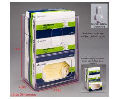 Visual Management Mask Box Holder-3 Box, Wall Mount