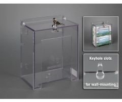 Locking Mask Box Holder-2 Box, Wall Mount