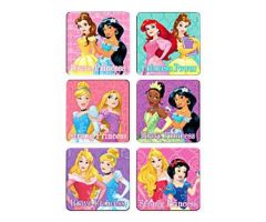 Disney Princess Stickers by Medibadge-MBG1411