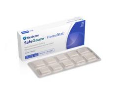 MEDICOM SAFEGAUZE HEMOSTAT TOPICAL HEMOSTATIC DRESSING