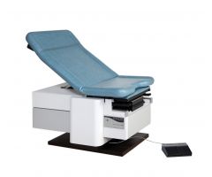High-Low Foot Operated Power Adjustable Exam Table, Blue, MDR4200RGPGCB