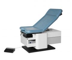 High-Low Foot Operated Power Adjustable Exam Table, Blue, MDR4250LGPGCB