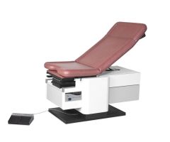 High-Low Foot Operated Power Adjustable Exam Table, Wine, MDR4250LGPGWW