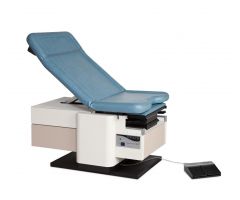 High-Low Foot Operated Power Adjustable Exam Table, Blue, MDR4250RBCWCB