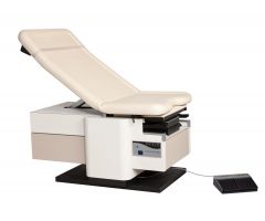 High-Low Foot Operated Power Adjustable Exam Table, Sand, MDR4250RBCWDS