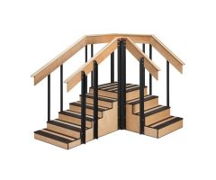 Convertible Staircase, 30" (76.2 cm) Wide