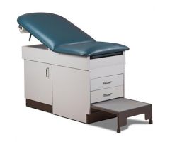 Cabinet-Style Space Saver Manual Exam Table with Stepstool, 400 lb. Capacity