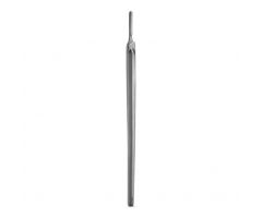 #3 5-1/2" (14 cm) Octagonal German Stainless Steel Scalpel Handle for Blades 10, 11, 12, 15