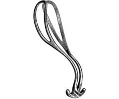 13"(33 cm) Laufe-Piper Obstetrical Forceps