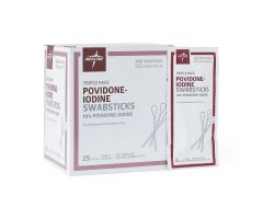 Povidone-Iodine Swabstick, Triple Pack MDS093902H