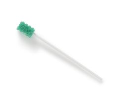 DenTips Treated Oral Swabs, Green, Individually Wrapped
