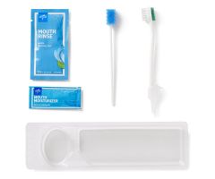 Deluxe Suction Toothbrush Kit with Mouth Rinse  MDS096572