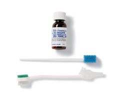 Oral Rinse Suction Toothbrush Kit with CHG  MDS096573