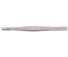 10"(25.4 cm) Standard Dressing Forceps with Straight Serrated Tips