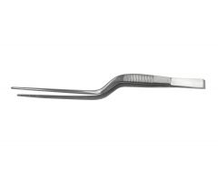 7"(17.8 cm) Straight Taylor Dressing Forceps with Bayonet Handle