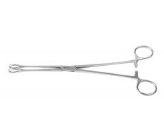 Foerster-Ballenger Straight Tip Sponge Forceps,Serrated,8"