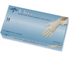 Ultra Stretch Powder-Free Synthetic Vinyl Exam Gloves, Size M