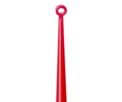 Disposable Ear Curette, Angled Loop, 4 mm, Red