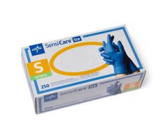 SensiCare Ice Powder-Free Nitrile Exam Gloves, Size S MDS2501H