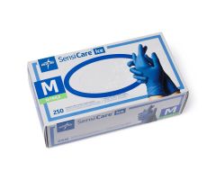 SensiCare Ice Powder-Free Nitrile Exam Gloves, Size M