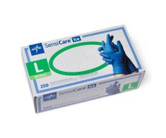 SensiCare Ice Powder-Free Nitrile Exam Gloves, Size L MDS2503H