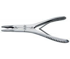 Ruskin Mini Bone Rongeurs,Double Action,6",15 mm x 3 mm,Straight