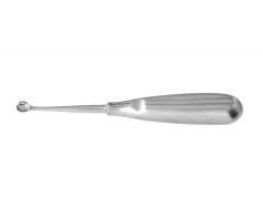 6.75"(17 cm) Fig 3 Straight Bruns Bone Curette