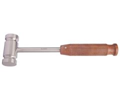 10.5" (26.6 cm) Long 1-lb. Orthopedic Mallet with 1.18" (3 cm) Diameter Head and Phenolic Handle