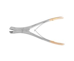 8.75" (22.2 cm) Long 2.5 mm Capacity Double-Action Side Cutting Wire Cutter with Angled Tungsten Carbide Jaws