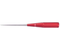 CURETTE,COLOR,HANDLE,STR,6-0,RED