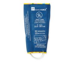 Reprocessed Intermittent Compression Sleeve, Pediatric Small Long Small Long, Up to 9", Blue / Yellow (Medline MDS601PD1)