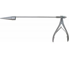 McGivney Hemorrhoidal Ligator Set with Ligating Drum, Cone, 7-1/2" (19.4 cm) Grasping Forceps and One Box Latex "O" Bands