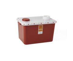 Sharps Containers, Red, Star Lid, 8 gal.
