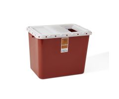 Sharps Containers, Red, Star Lid, 10 gal.