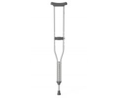 Standard Steel Push-Button Crutches, Adult, 350 lb. Capacity MDS80535S