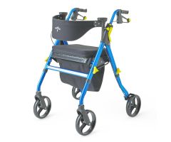 Empower Rollator with 8" Wheels, Blue
