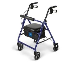 Basic Rollator with 6" Wheels, Blue