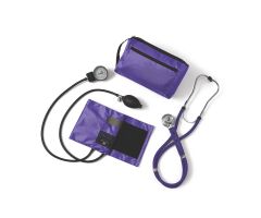 Sphygmomanometer / Sprague Rappaport Stethoscope Combo Kit, Purple